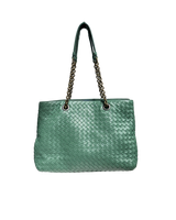 Bottega Veneta Intrecciato Nappa Chain Tote