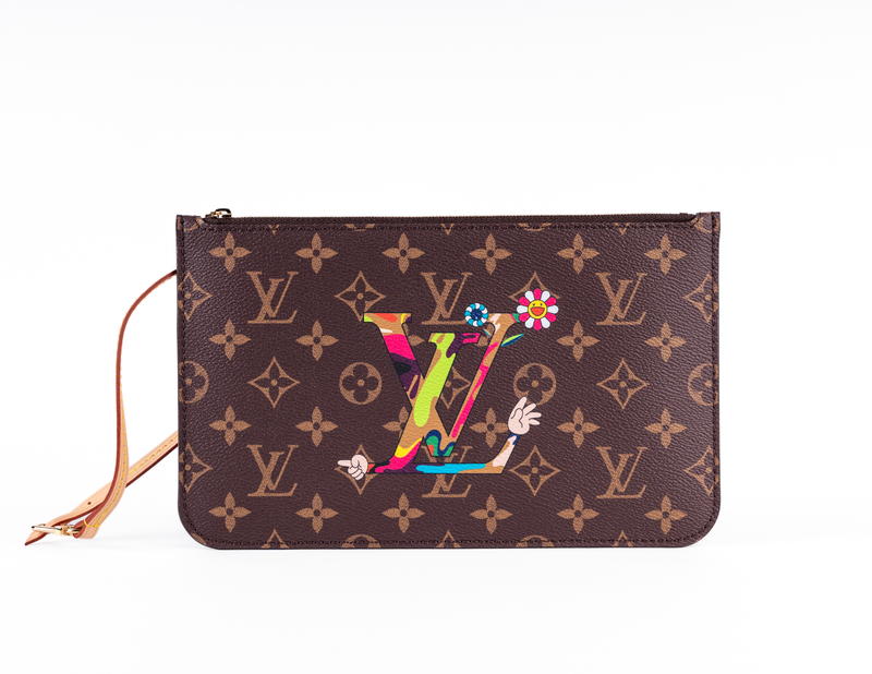 Louis Vuitton x Murakami 20th Anniversary Neverfull Pouch