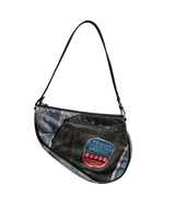 Distressed Denim Dior Pochette