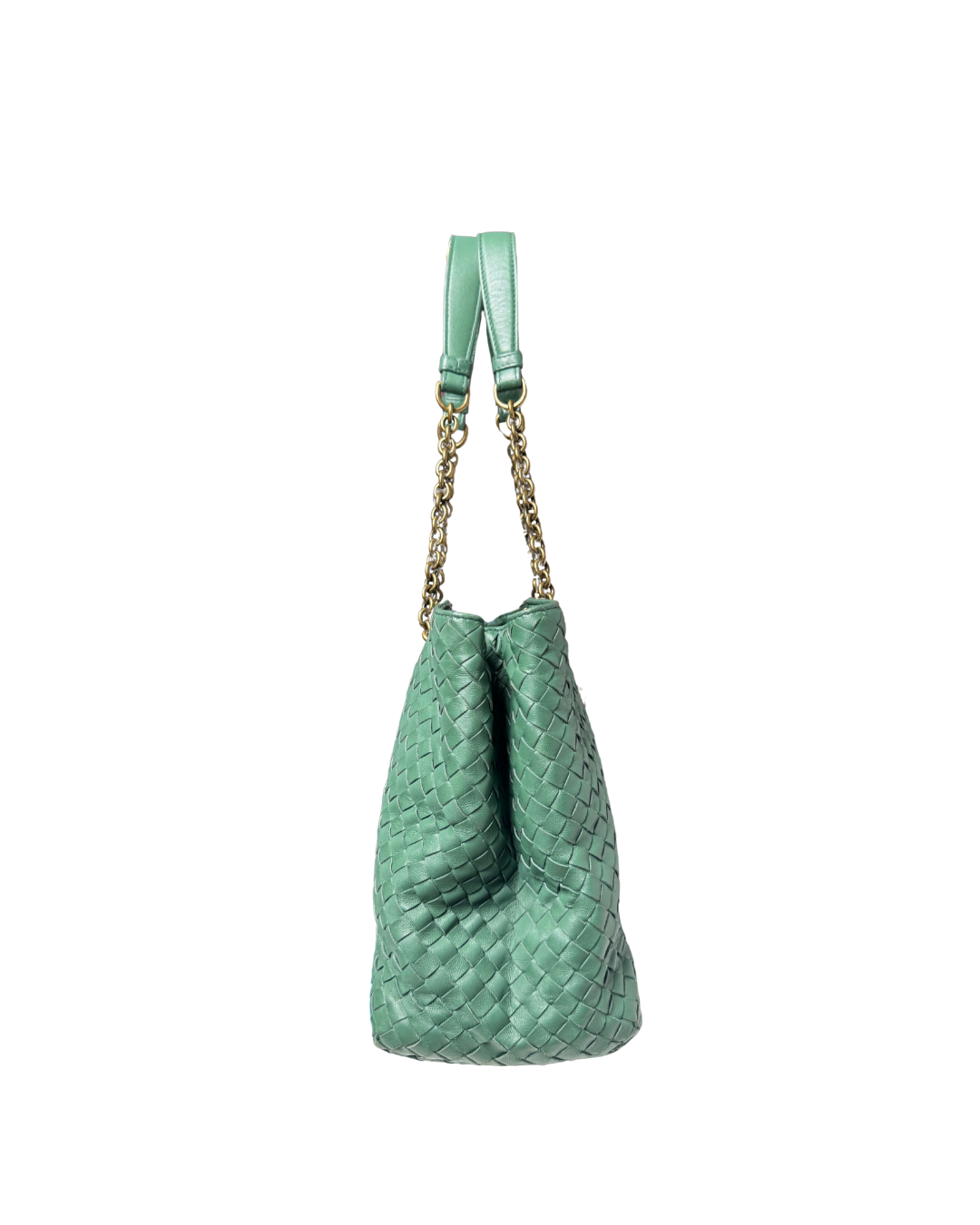 Bottega Veneta Intrecciato Nappa Chain Tote