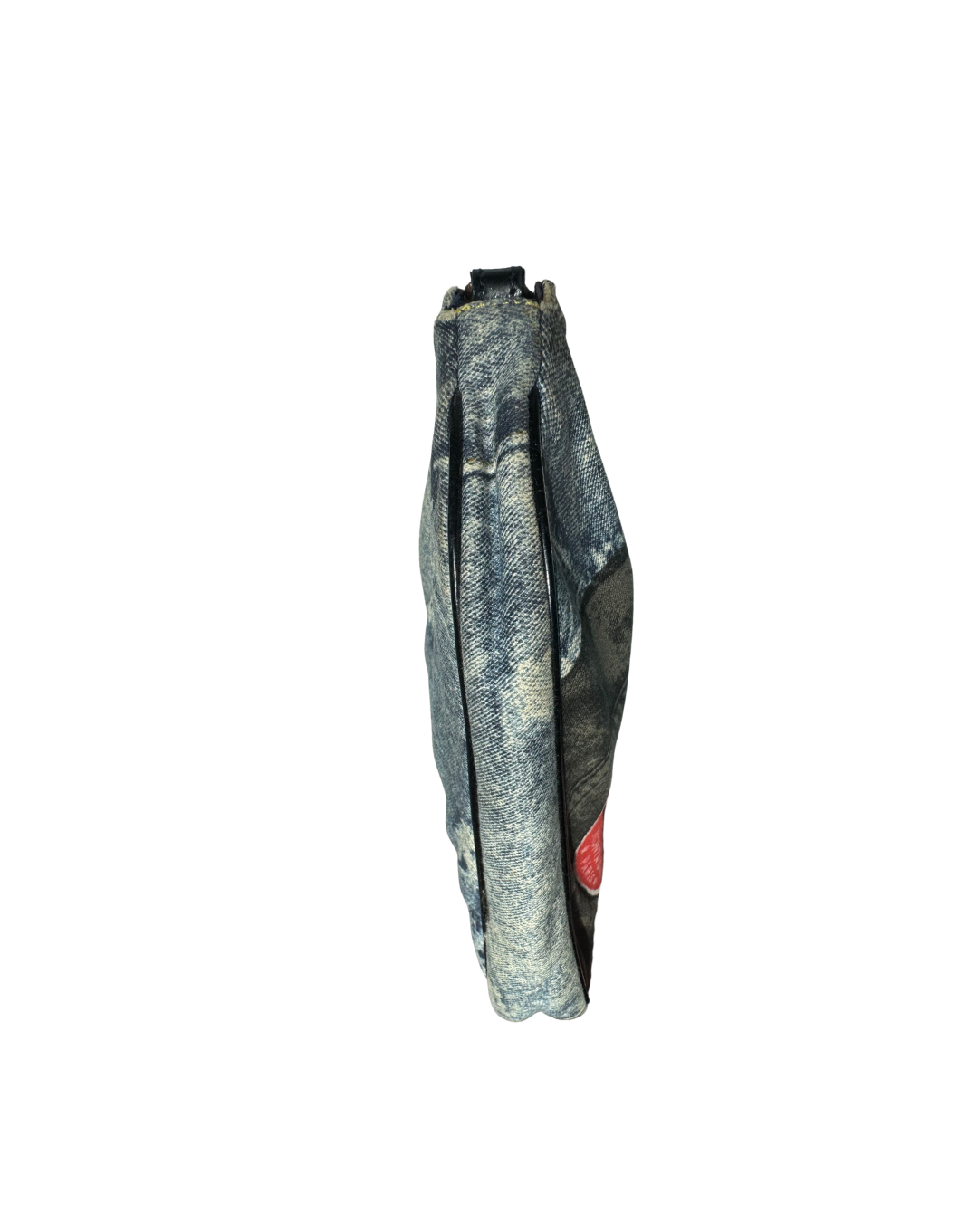 Distressed Denim Dior Pochette