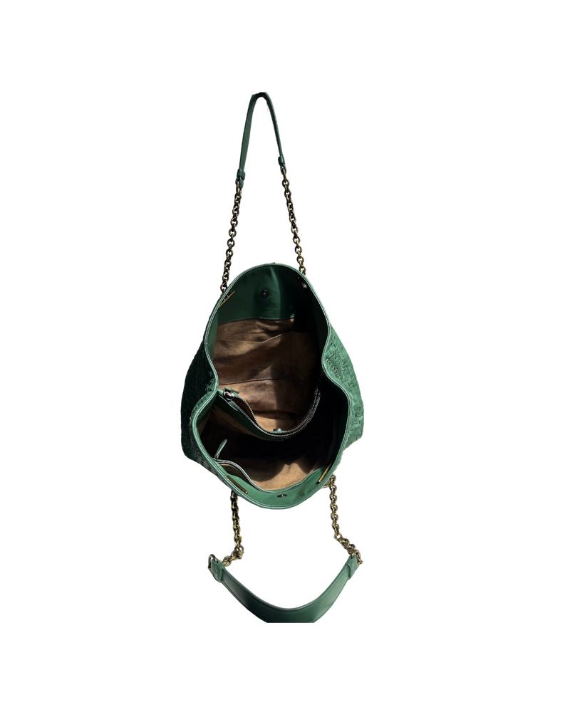 Bottega Veneta Intrecciato Nappa Chain Tote