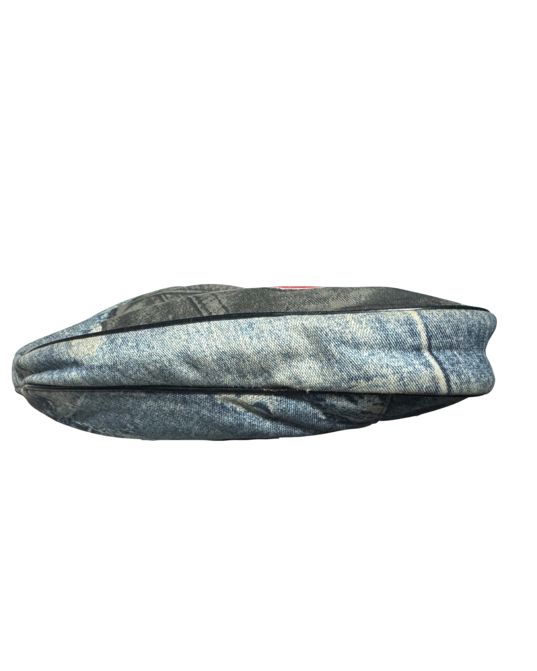 Distressed Denim Dior Pochette