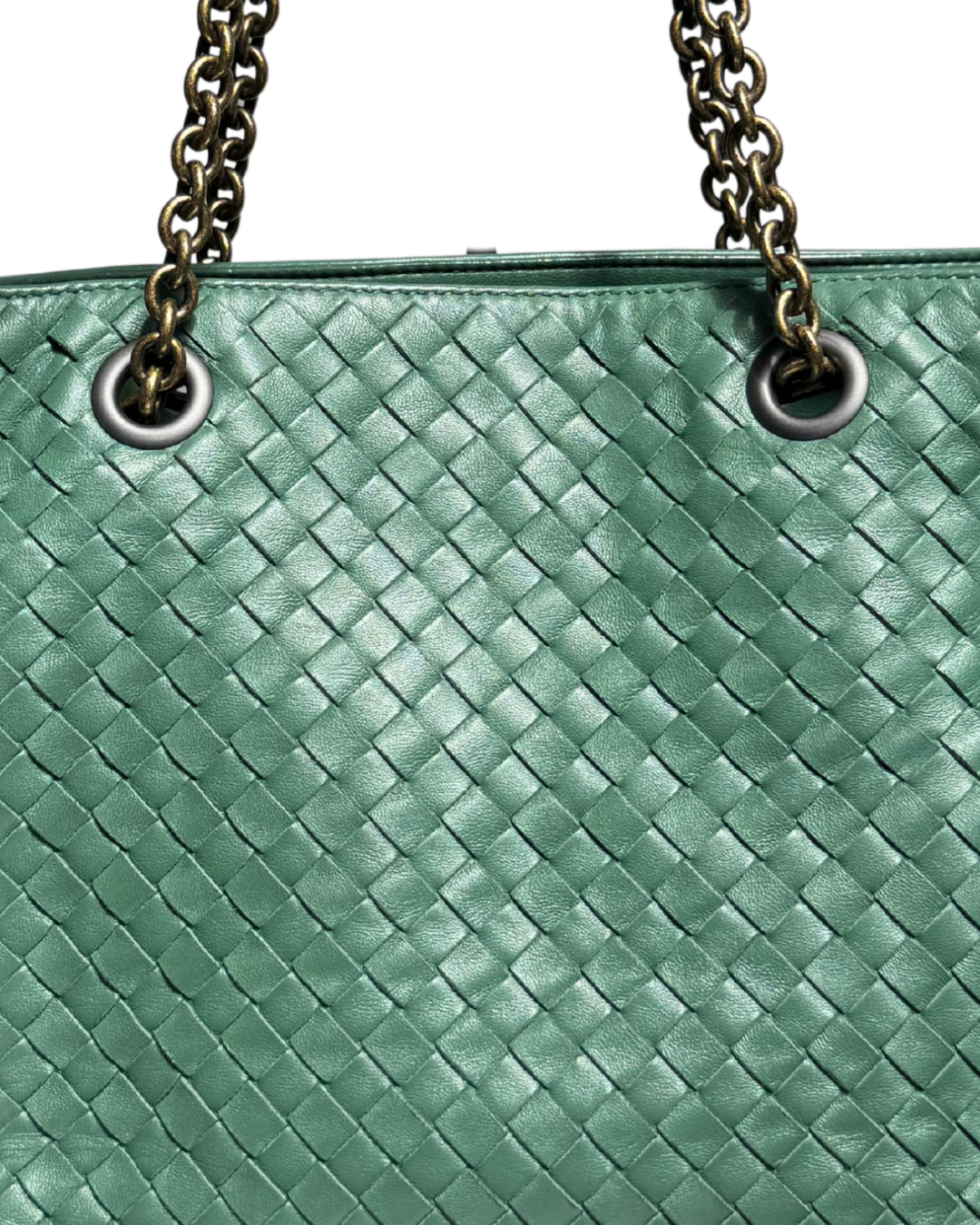Bottega Veneta Intrecciato Nappa Chain Tote