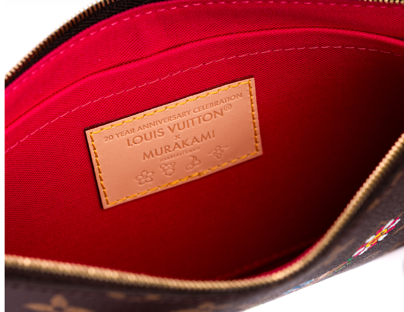 Louis Vuitton x Murakami 20th Anniversary Neverfull Pouch
