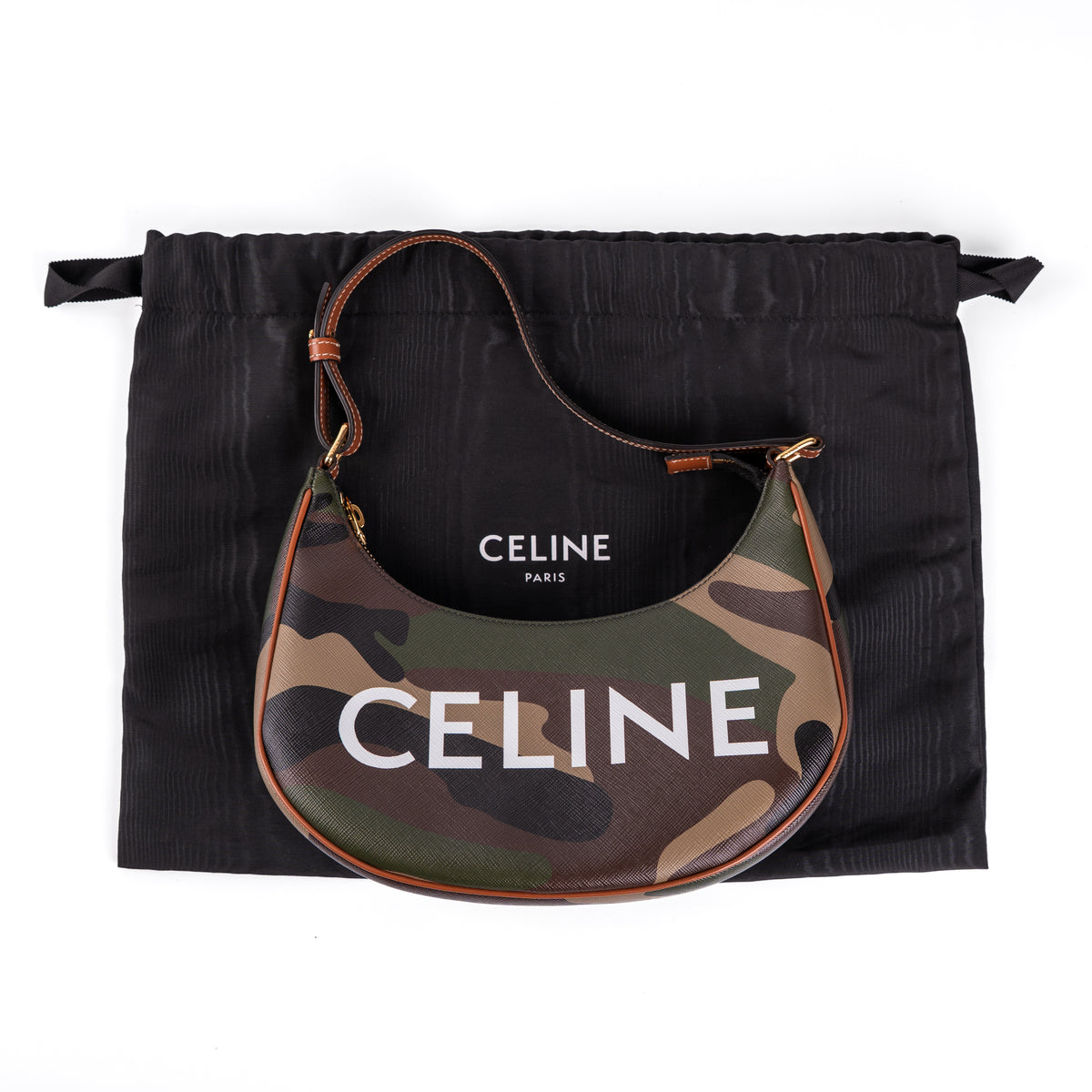 Celine Ava Crescent in Camo