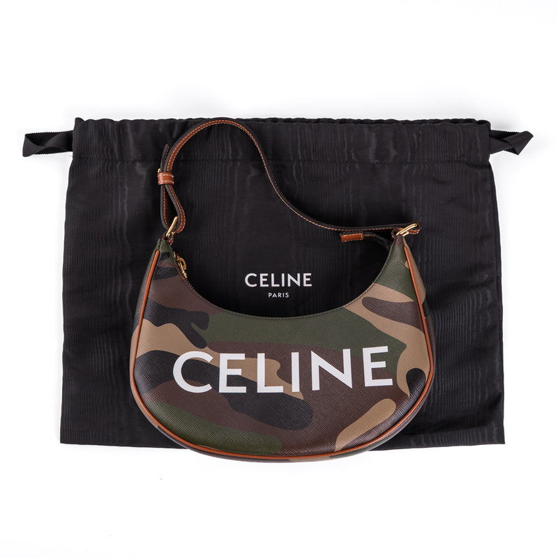 Celine Ava Crescent in Camo