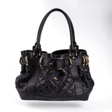 Burberry Patent Quilted Beaton Black