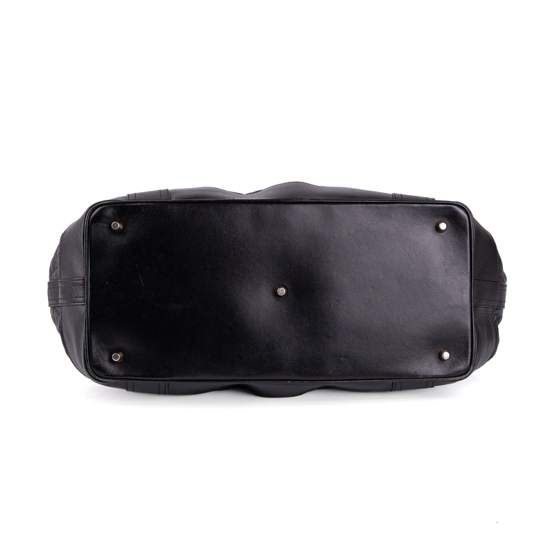 Burberry Patent Quilted Beaton Black