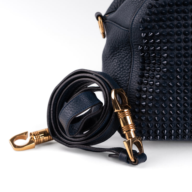 Louboutin Studded Panettone Bowling Bag