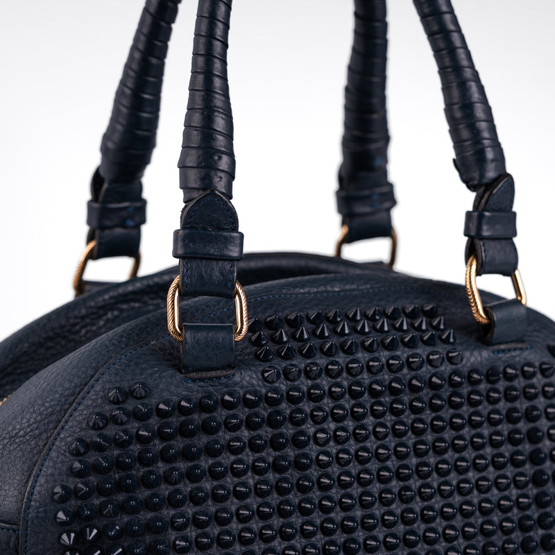 Louboutin Studded Panettone Bowling Bag