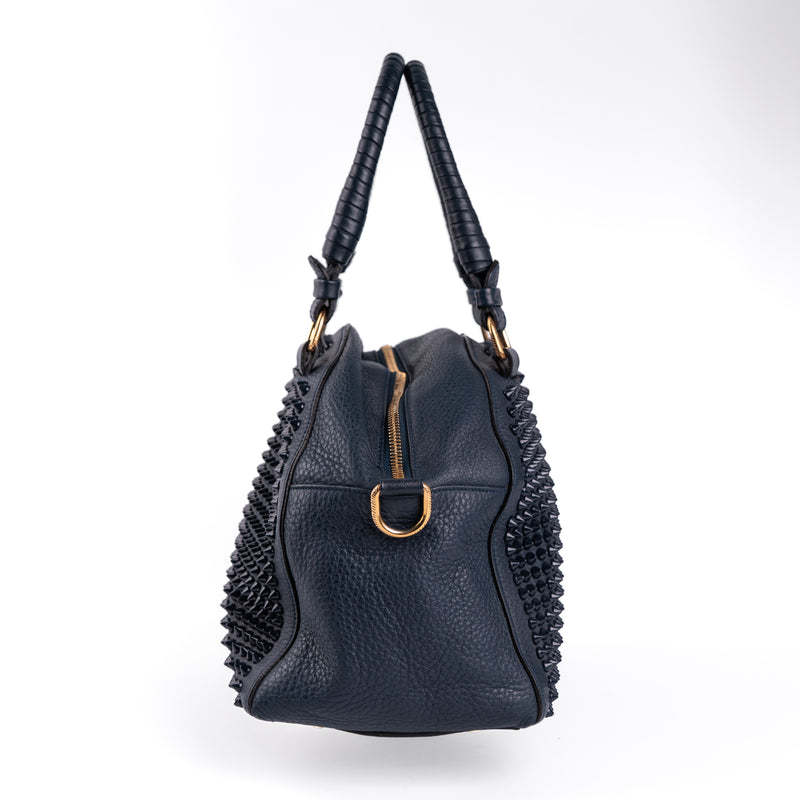 Louboutin Studded Panettone Bowling Bag