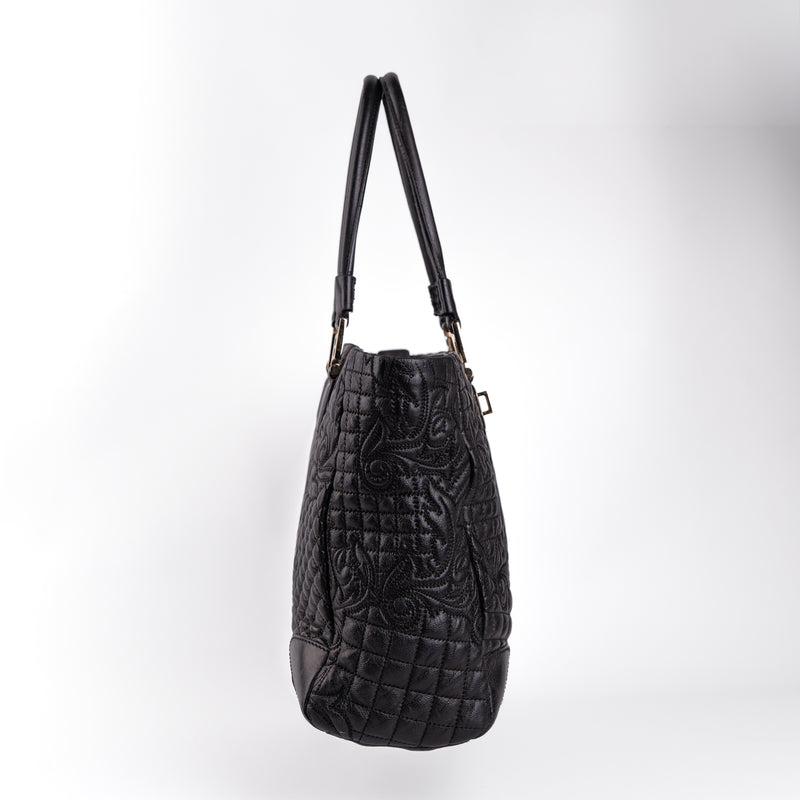 Versace Barocco Quilted Nappa Vanitas Demetra