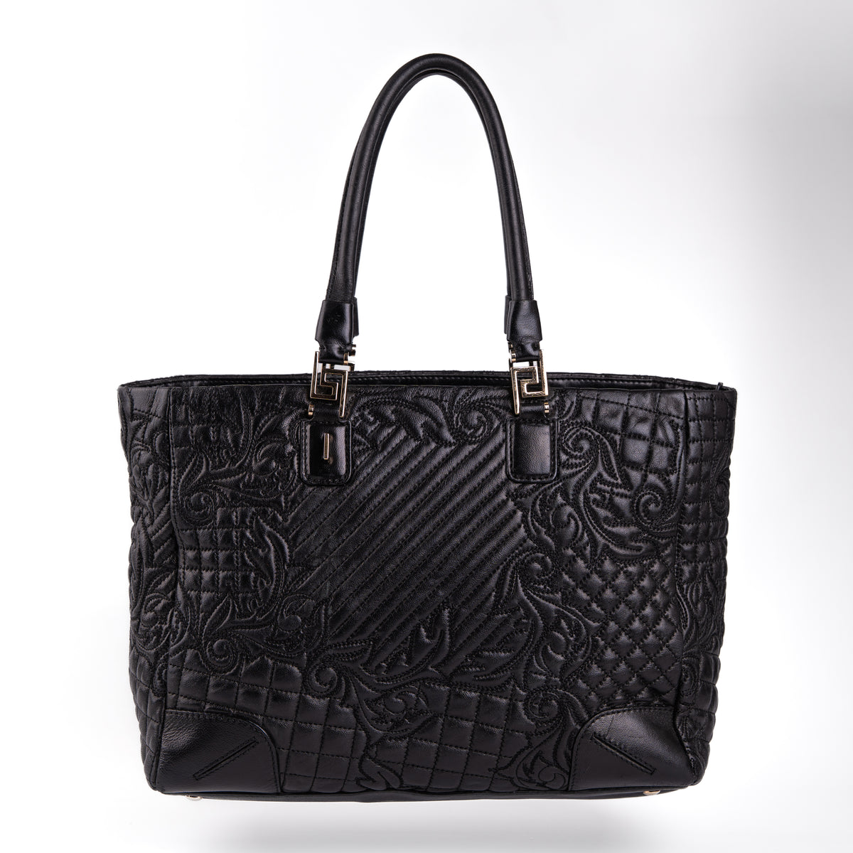 Versace Barocco Quilted Nappa Vanitas Demetra