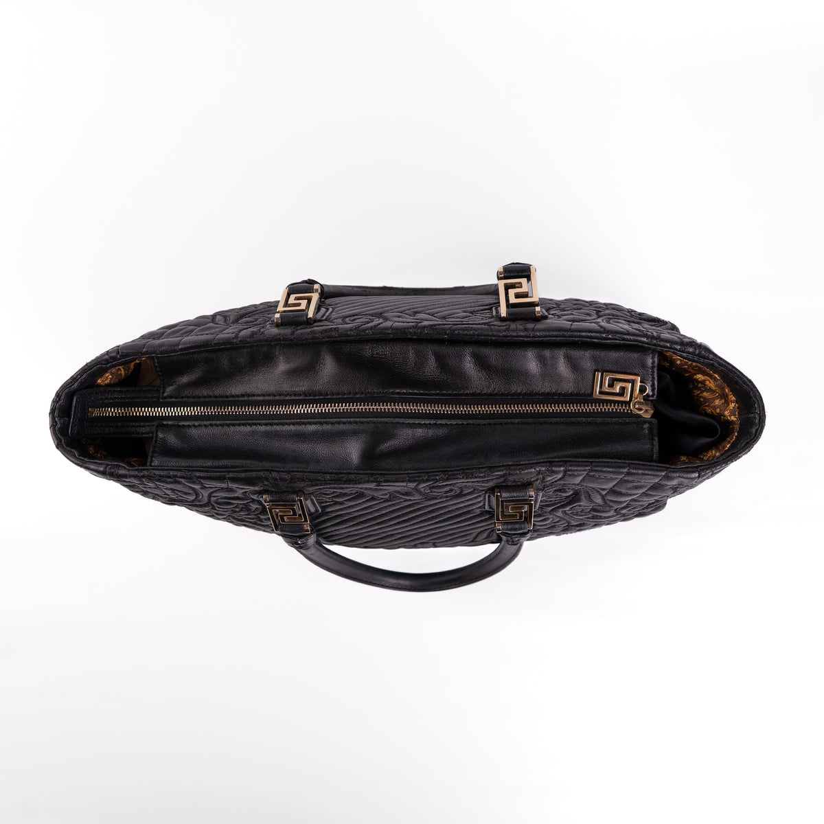 Versace Barocco Quilted Nappa Vanitas Demetra
