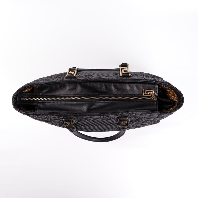 Versace Barocco Quilted Nappa Vanitas Demetra