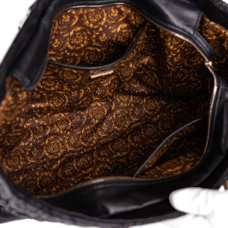Versace Barocco Quilted Nappa Vanitas Demetra