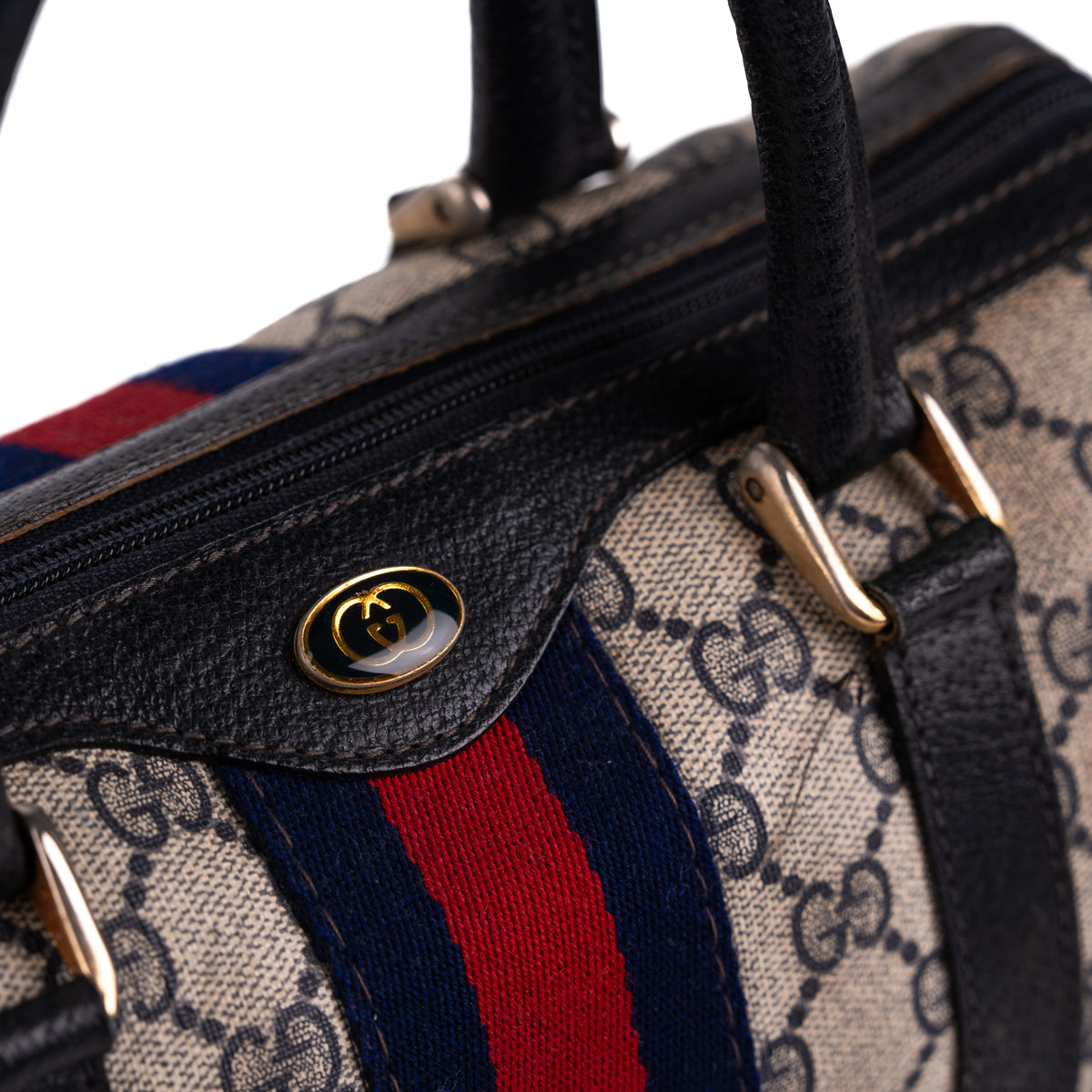Gucci Vintage GG Supreme Boston