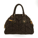 Prada Tessuto Gaufre Bowling Bag