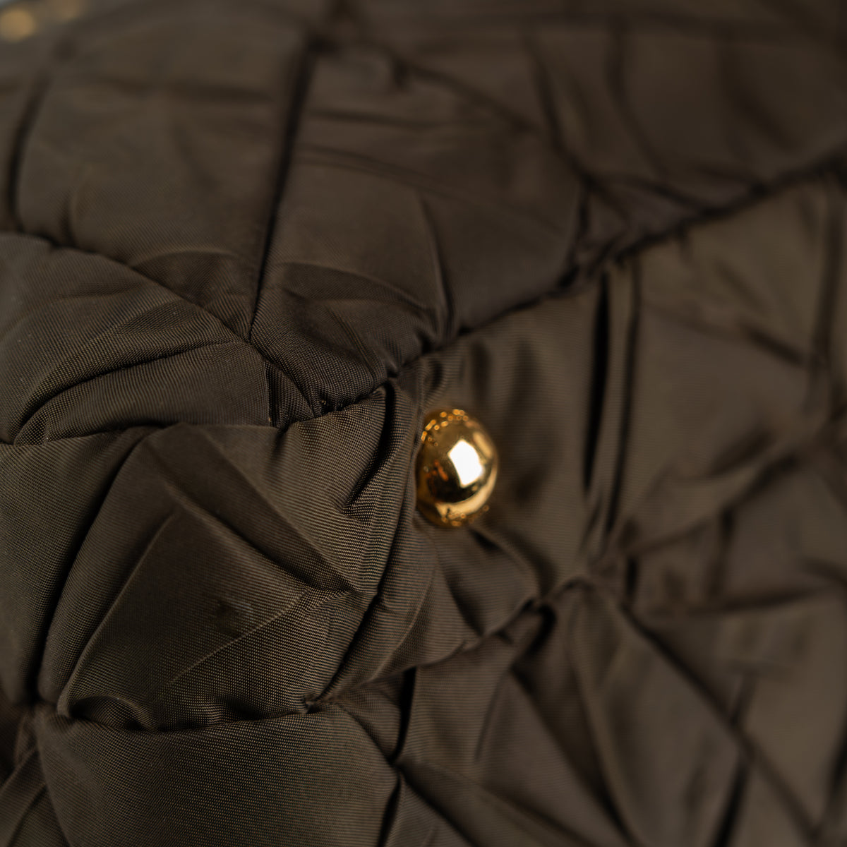 Prada Tessuto Gaufre Bowling Bag