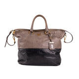 Prada Vitello Shine Tote Two Tone
