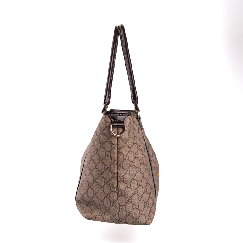 Gucci 2008 Unicef Tattoo Heart Tote