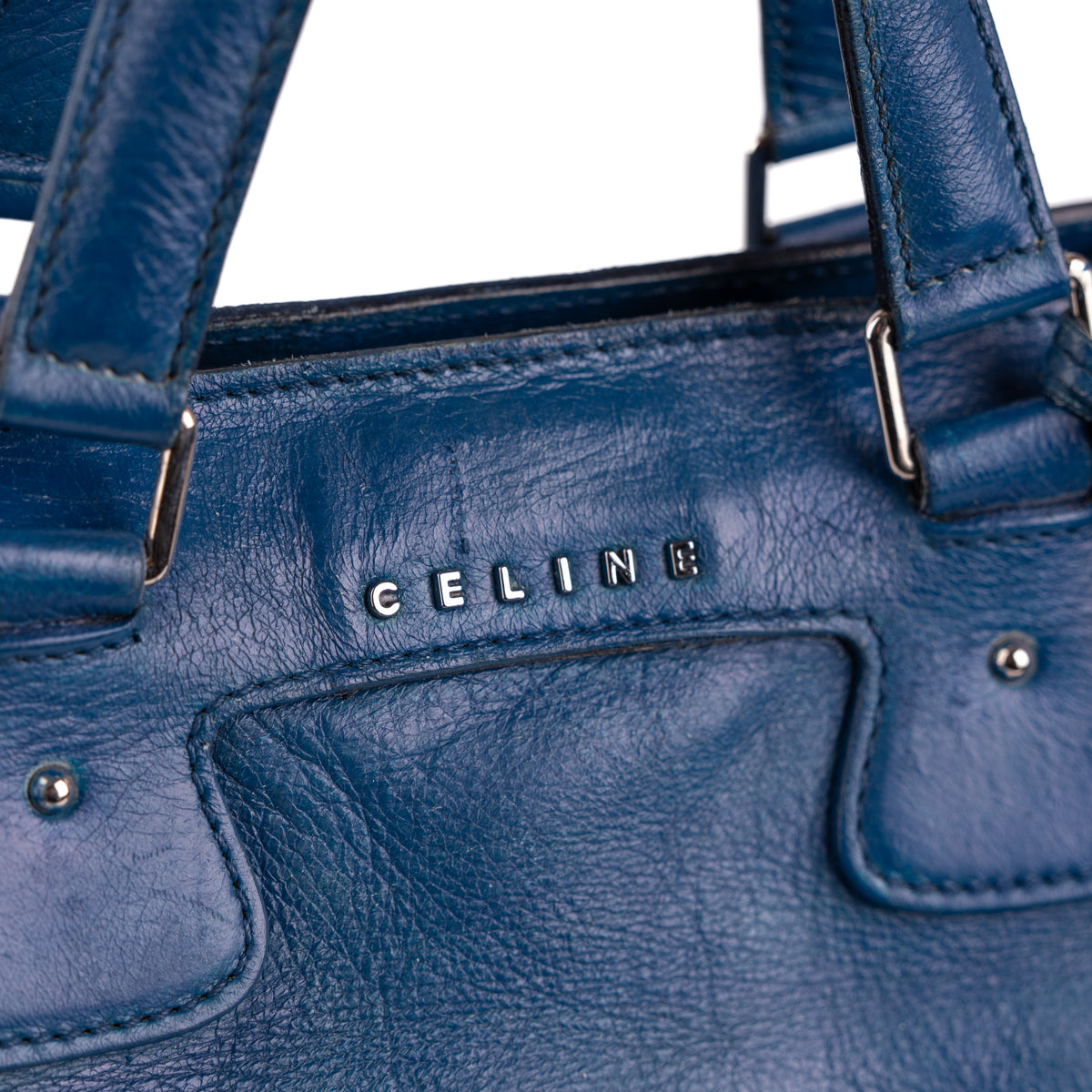 Celine Cobalt Blue Tote