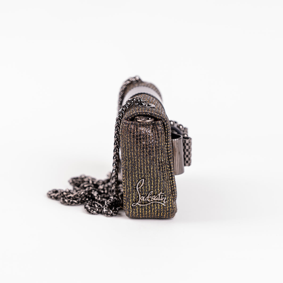 Louboutin Gun Metal Sweet Charity
