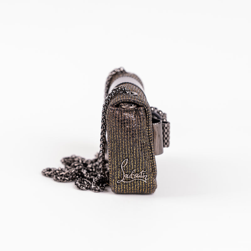 Louboutin Gun Metal Sweet Charity
