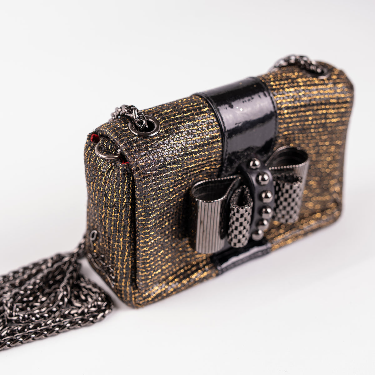Louboutin Gun Metal Sweet Charity