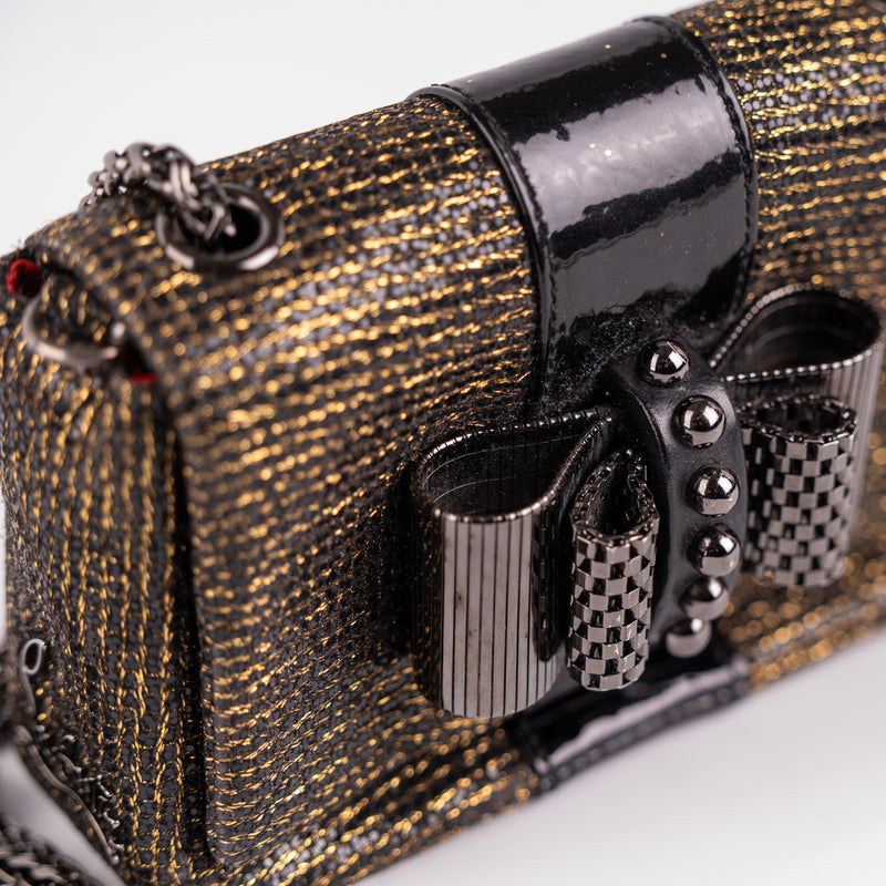 Louboutin Gun Metal Sweet Charity