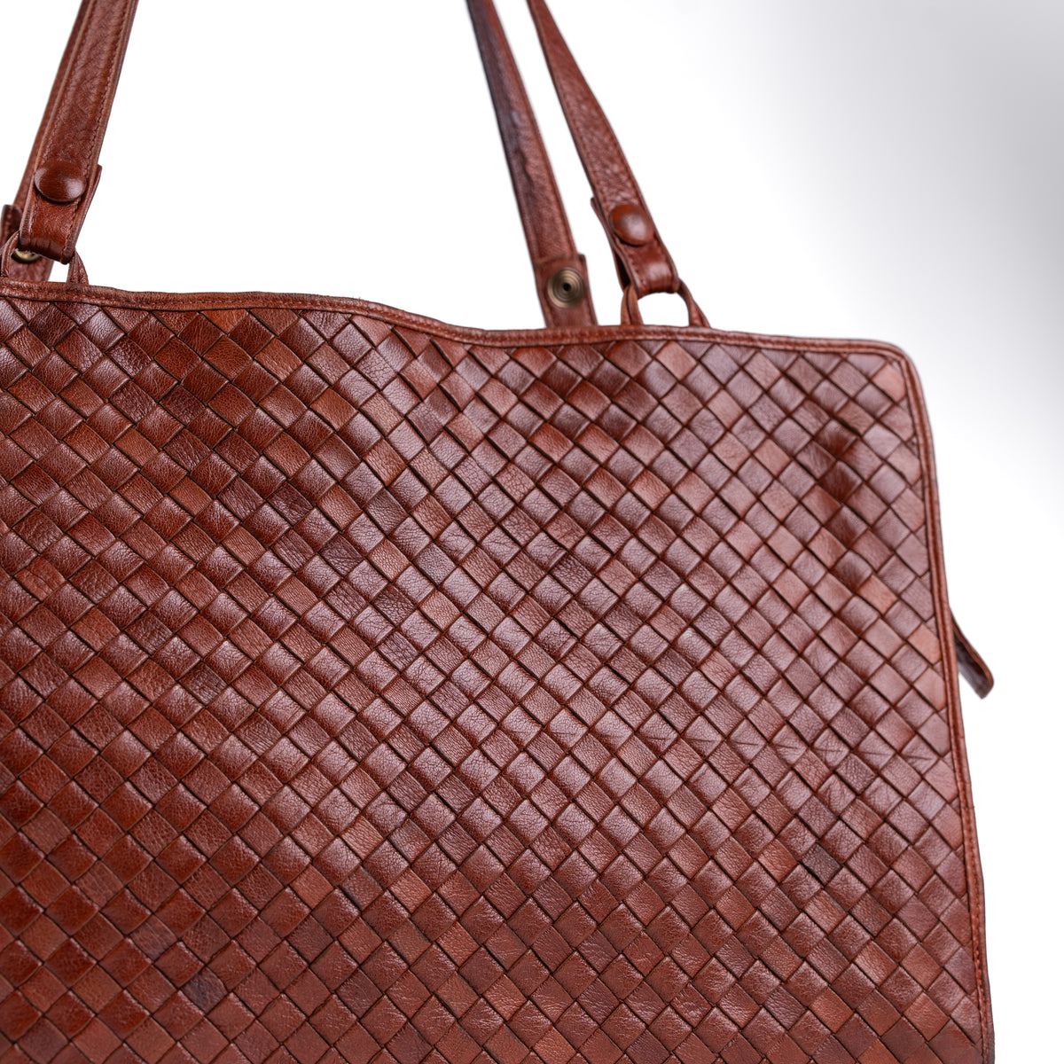 Bottega Veneta Woven Laptop Briefcase