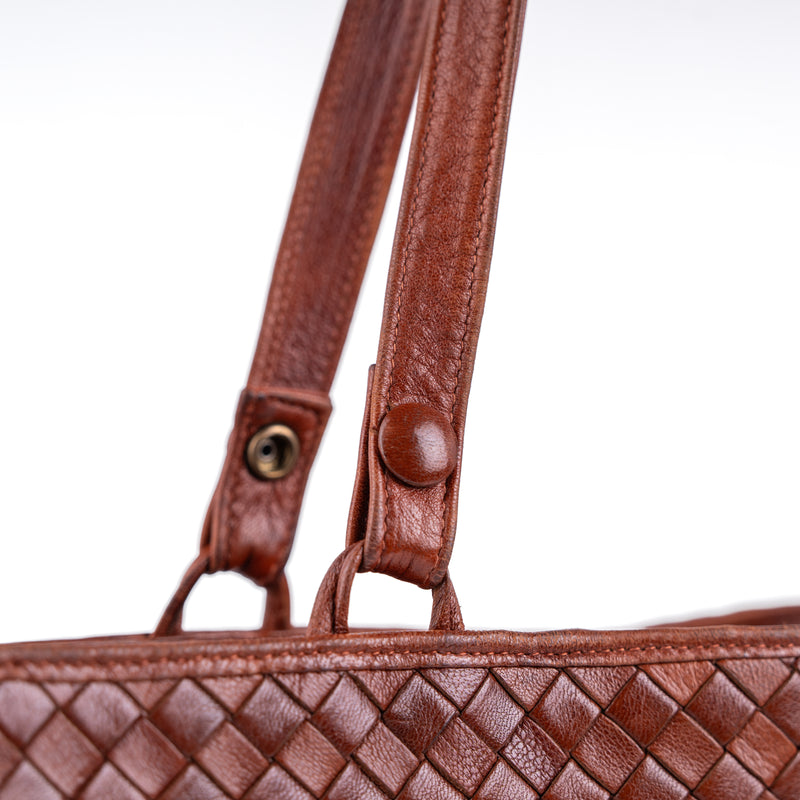 Bottega Veneta Woven Laptop Briefcase