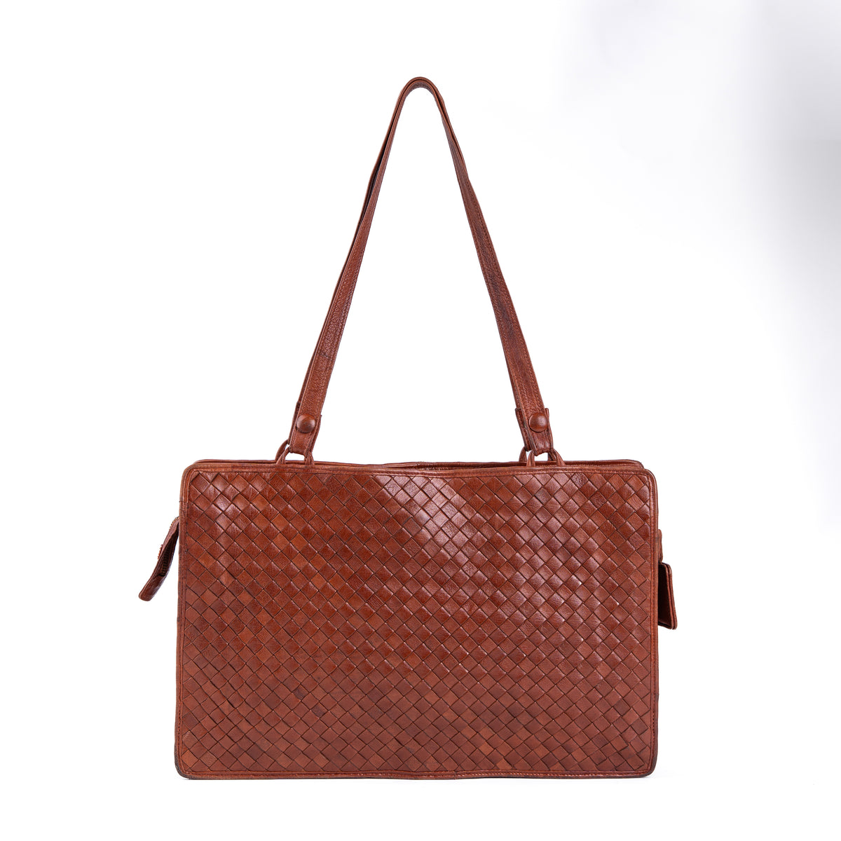 Bottega Veneta Woven Laptop Briefcase