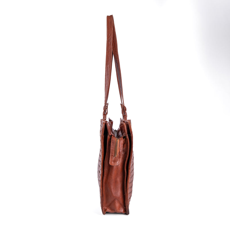 Bottega Veneta Woven Laptop Briefcase