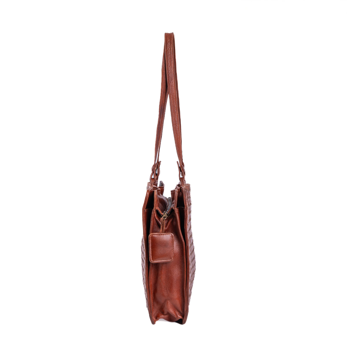 Bottega Veneta Woven Laptop Briefcase