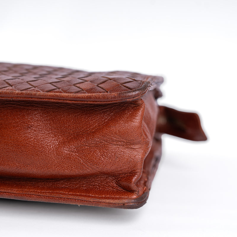 Bottega Veneta Woven Laptop Briefcase