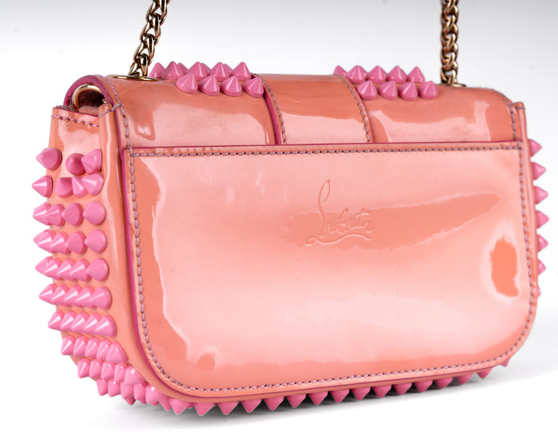 Christian Louboutin Sweet Charity (Studded, Pink Patent)