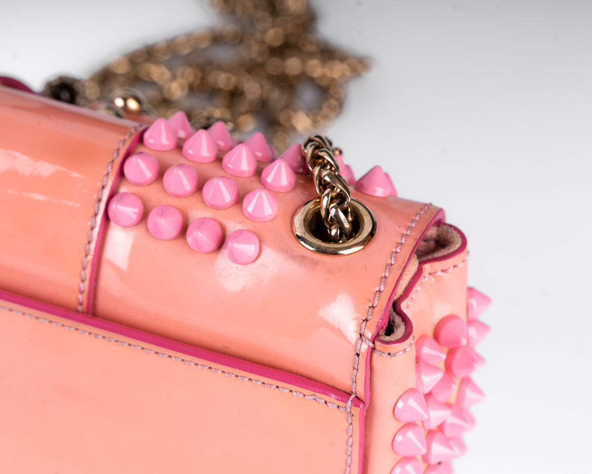 Christian Louboutin Sweet Charity (Studded, Pink Patent)