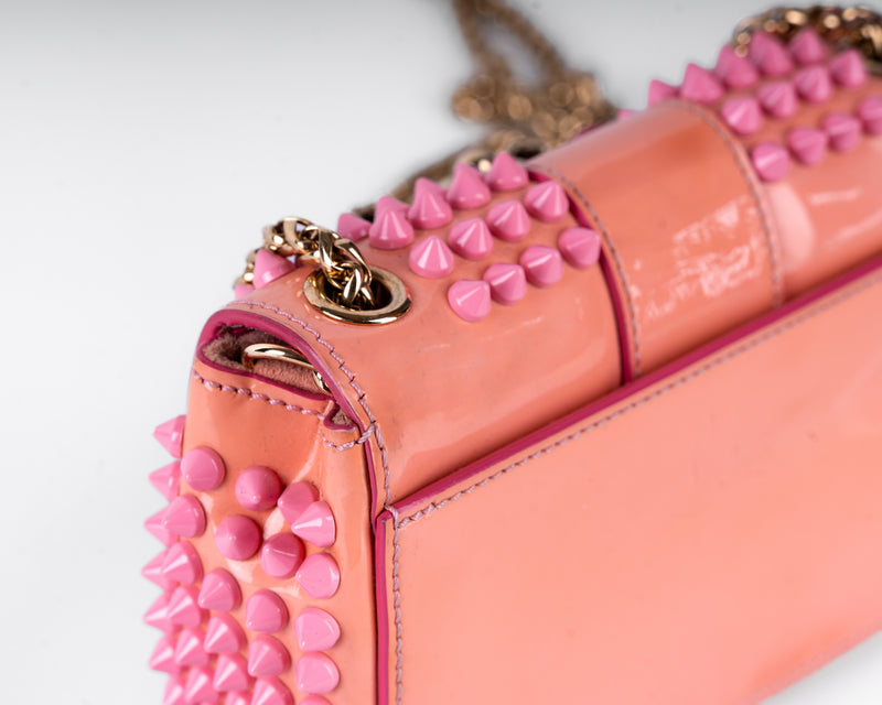 Christian Louboutin Sweet Charity (Studded, Pink Patent)