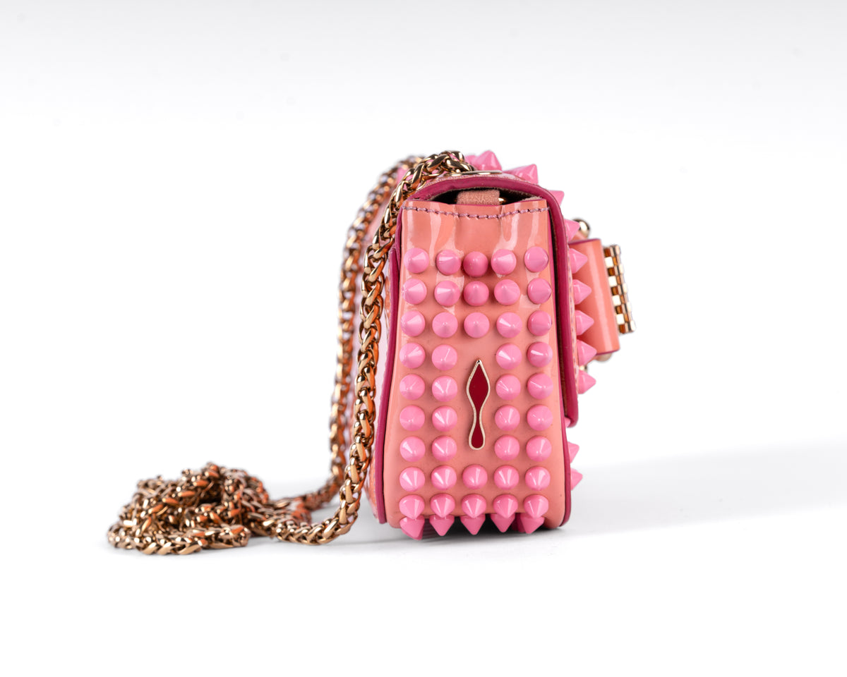 Christian Louboutin Sweet Charity (Studded, Pink Patent)