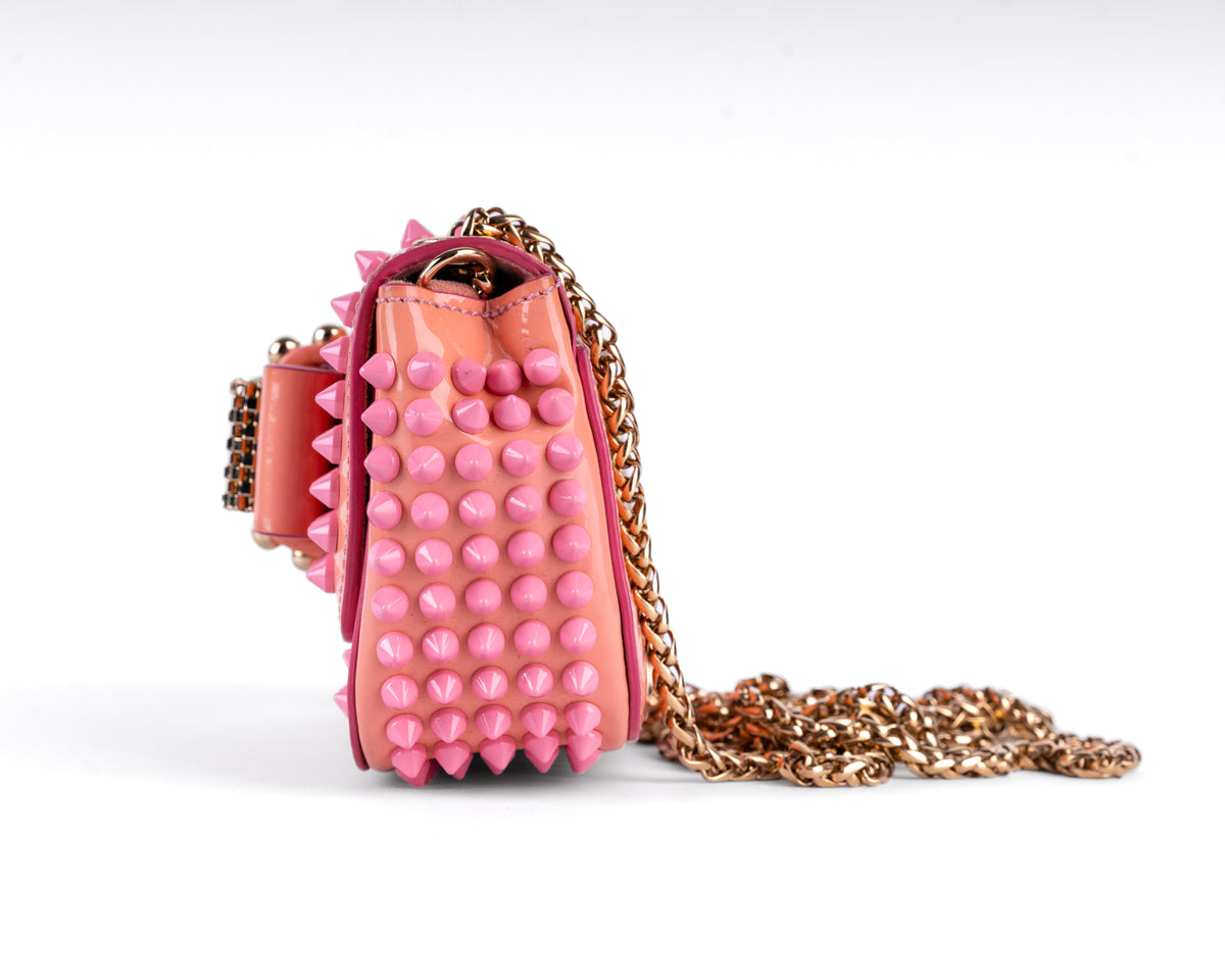 Christian Louboutin Sweet Charity (Studded, Pink Patent)