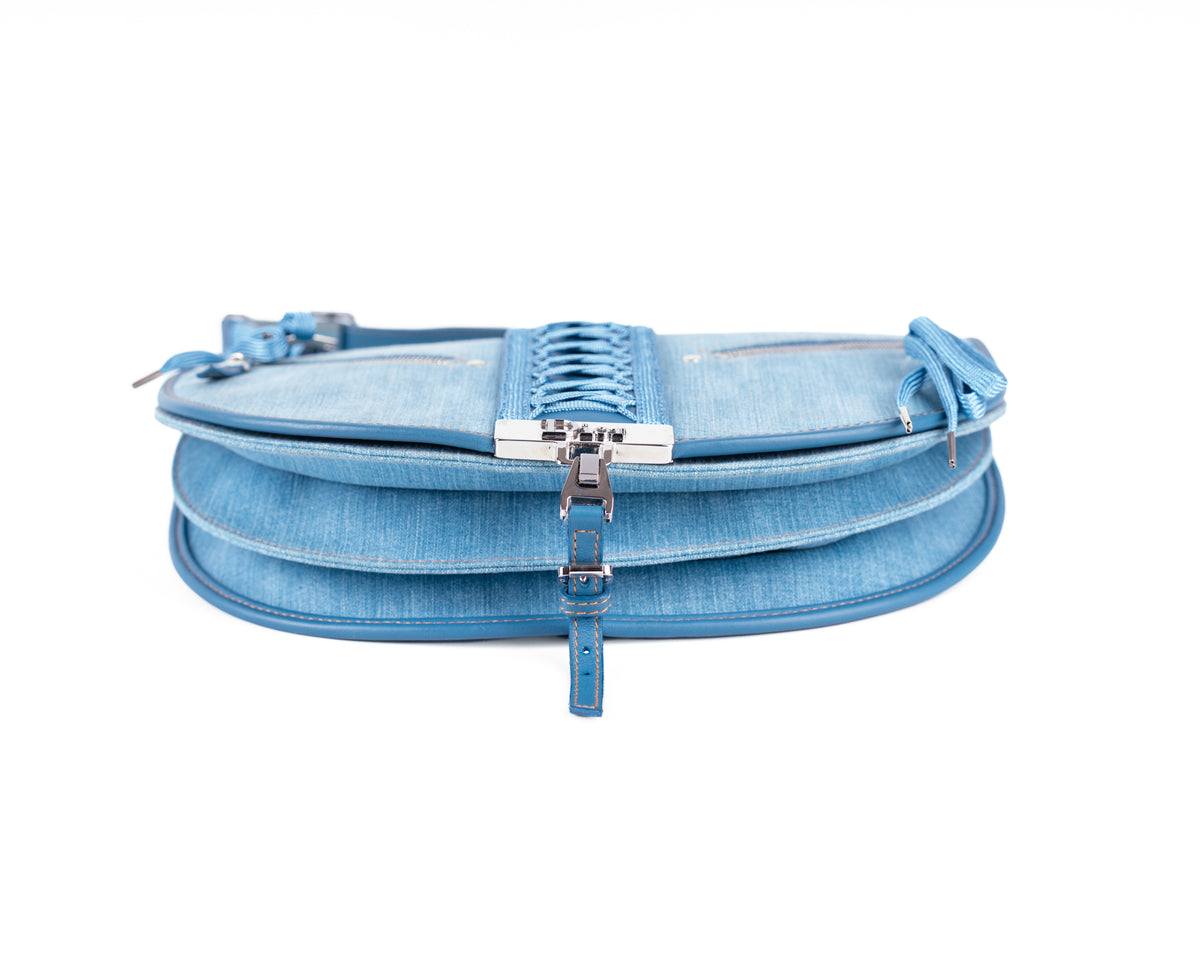 Dior Denim "Admit It" Bag & Wallet Set