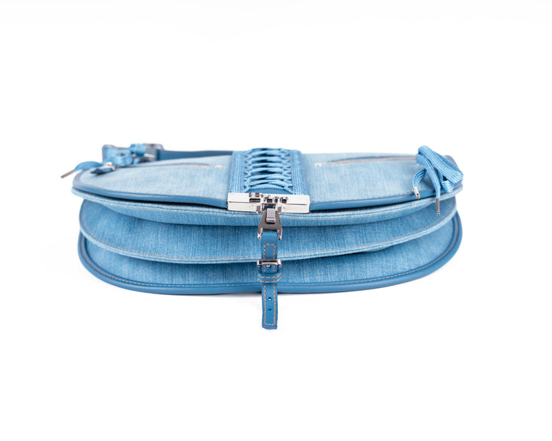 Dior Denim "Admit It" Bag & Wallet Set