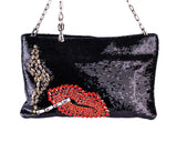 Prada Sequin Smoking Pochette