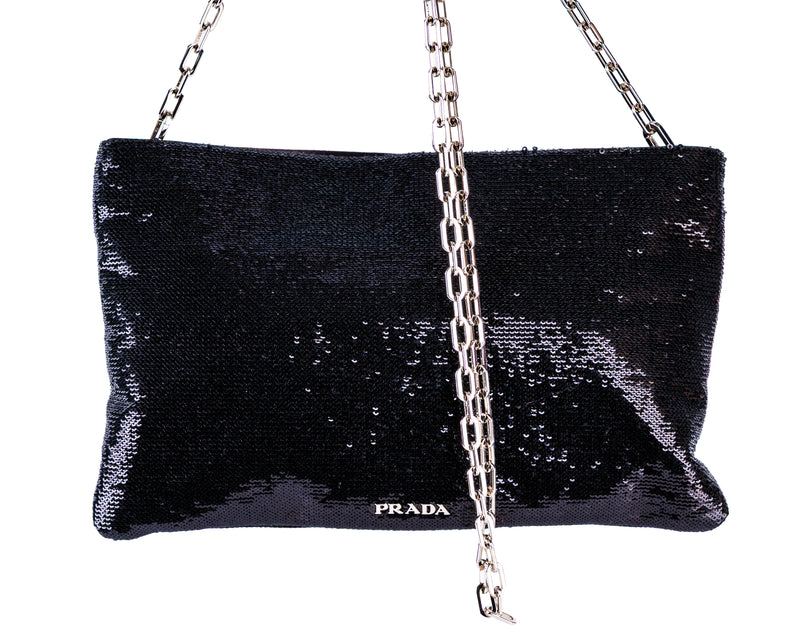 Prada Sequin Smoking Pochette