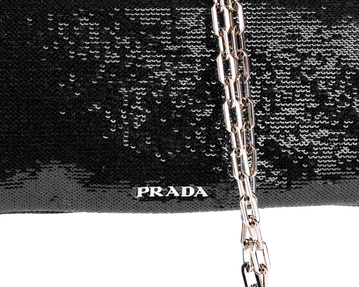 Prada Sequin Smoking Pochette