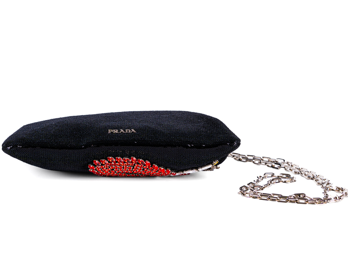 Prada Sequin Smoking Pochette