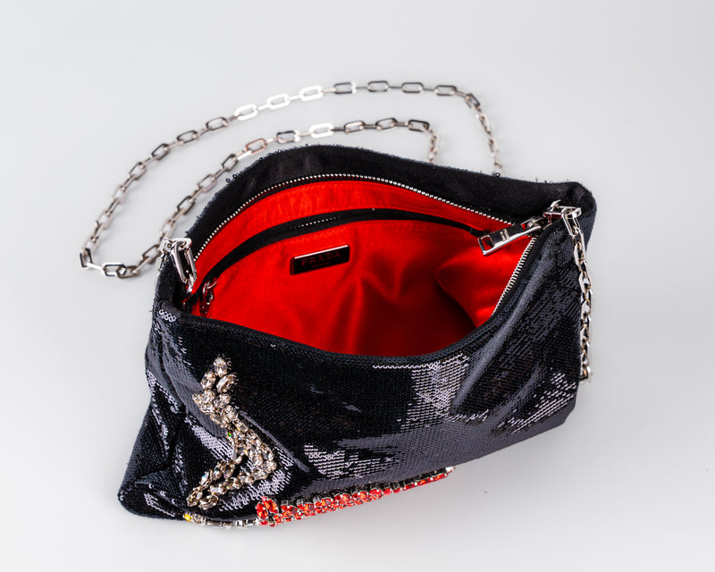 Prada Sequin Smoking Pochette
