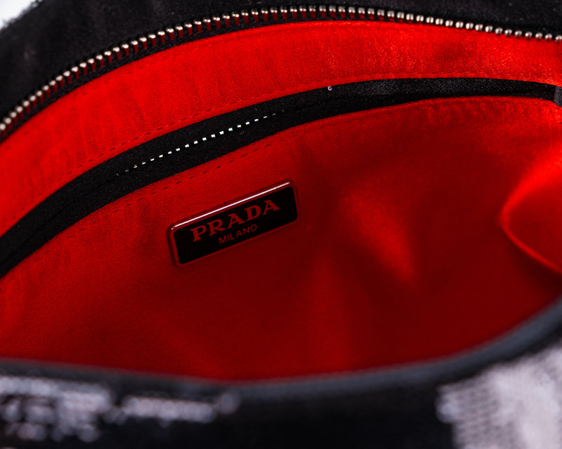 Prada Sequin Smoking Pochette